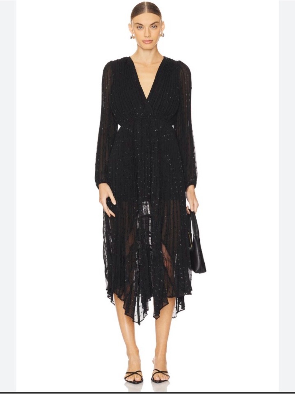 Revolve Ari Dress in Black Onyx
Steve‎ Madden Pleated Sparkle Dress S